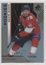 2018 Upper Deck SP Game Used Authentic Rookies Rainbow /295 Maxim Mamin #184 1md