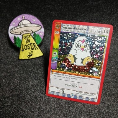 Chibi Mike The Chicken 6/103 Kuromis Cryptid Carnival MetaZoo Full Holo Card