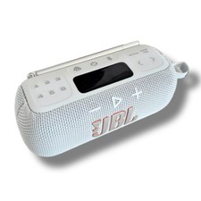 JBL Tuner 3 Portable Bluetooth Speaker FM Radio Waterproof White
