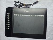 Ugee Black Graphic 8 Shortcut Buttons Drawing Tablet M1000L NO PEN/Stylus WORKS