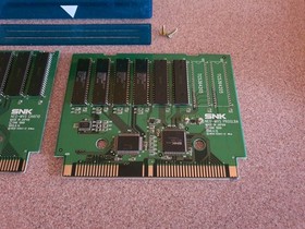 KING OF FIGHTERS 99 SNK MVS NEO GEO GAME CARTRIDGE. ALL ORIGINAL. TRANSPARENT.