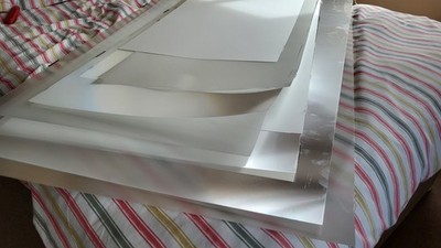 PERSPEX MATTIERTE PLATTEN, REFLEKTIEREND AUCH X 6 BIS 8 ARTIKEL