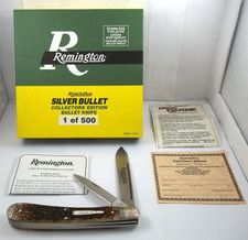 1995 R1273SB Remington Master Guide ENGRAVED Bullet Knife