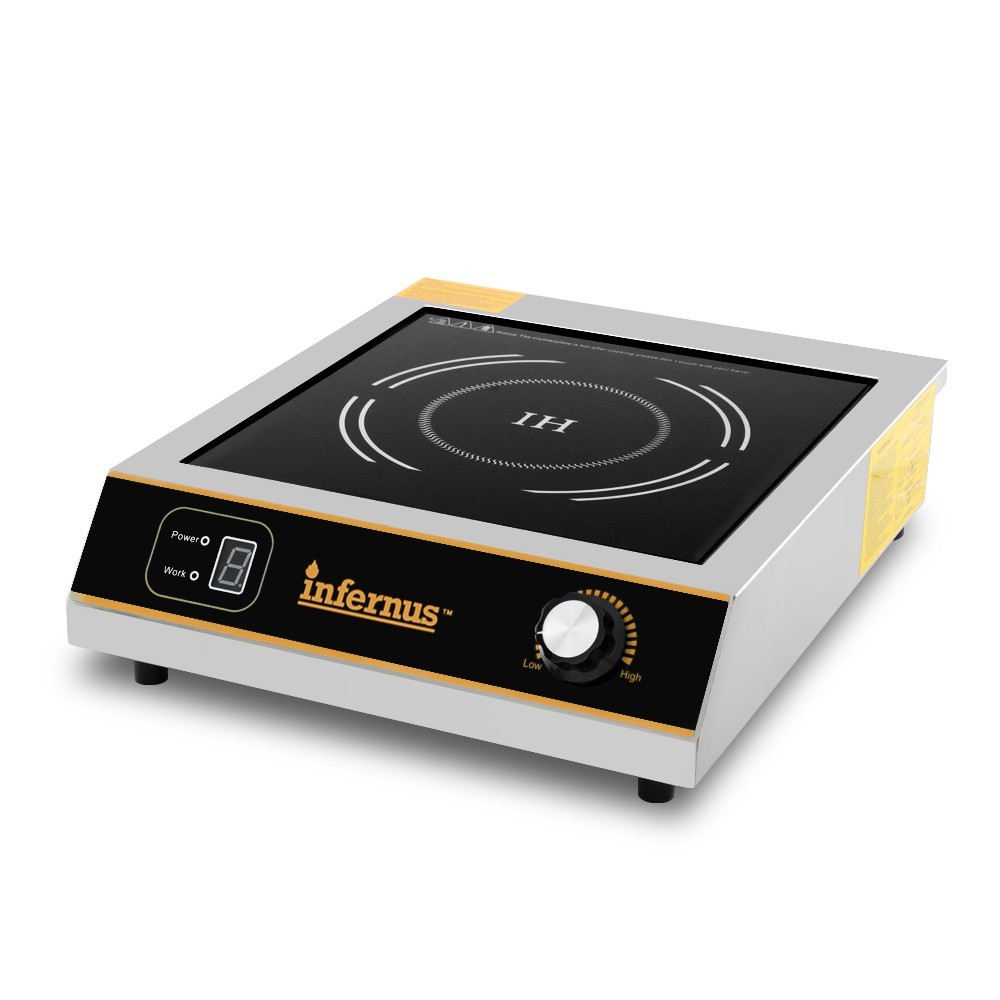 Infernus Commercial Induction Cooker — Heavy Duty, CE