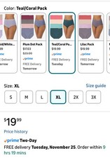 Ellen Tracy Women's Seamless Briefs 4-Pack