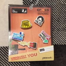 Crocs Jibbitz Shoe Charms Set The Office Dwight Schrute Multicolor Plastic