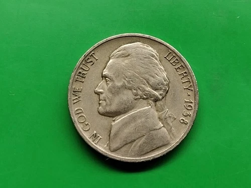1938-D Jefferson Nickel — photo from the most recent tracked eBay sale