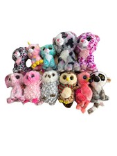 LOT OF 11 - Ty Beanie Boos - 2 w/ Hard Tag - All Different Animals - No Repeats