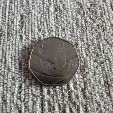 2016 Team GB Olympic Swimming 50p Fifty Pence Piece Coin Circulated