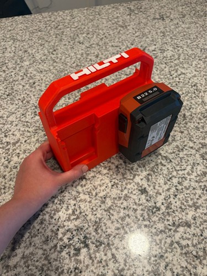 #ad #ad HILTI Battery Caddy Carrier Holder Storage $24.00