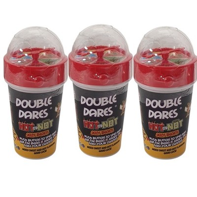 Double Dares Hot or Not Jelly Beans Spinner Tasse Fun Challenge Sweet & Spicy Pack