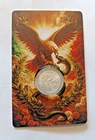 1.5 GRAM SILVER LIBERTAD TRIBUTE COIN IN THE EAGLE INVESTMENT CARD WITH C.O.A.