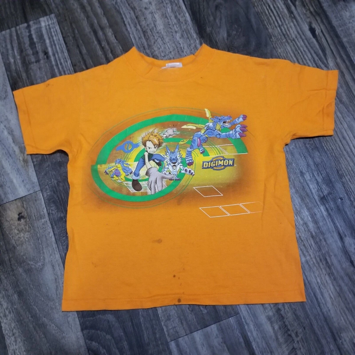 Digimon Boys Short Sleeve Tops, Shirts & T-Shirts for Boys for