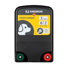 0.12 Joule Electric Fence, AC-Powered Electric Fence Charger for 2 Miles  8 ...