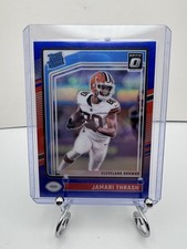 2024 Panini Donruss Optic - Rated Rookie Jamari Thrash #241 Blue Prizm /199 (RC)