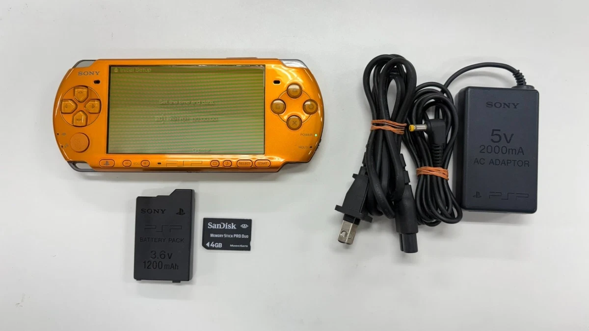 Sony PSP-3000 Yellow Video Game Consoles for sale - eBay