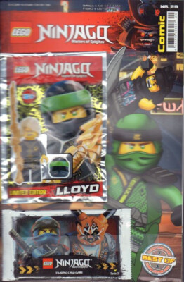 Lego Ninjago Nr 29 Neuware mit Minifigur LLOYD und Trading Card