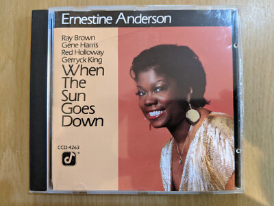 When The Sun Goes Down - Ernestine Anderson (CD, Concord Jazz, 1985)