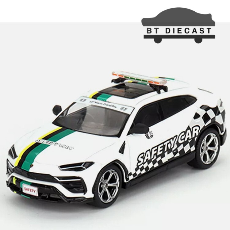 MINI GT LAMBORGHINI URUS 2022 MACAU GP OFFICIAL SAFETY CAR 1/64