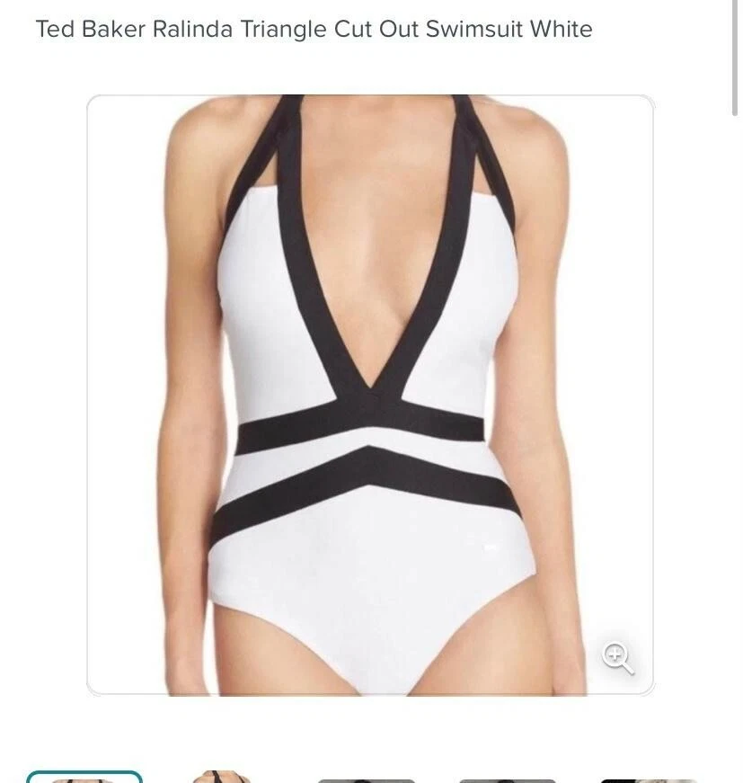 Ted baker 2025 white swimsuit