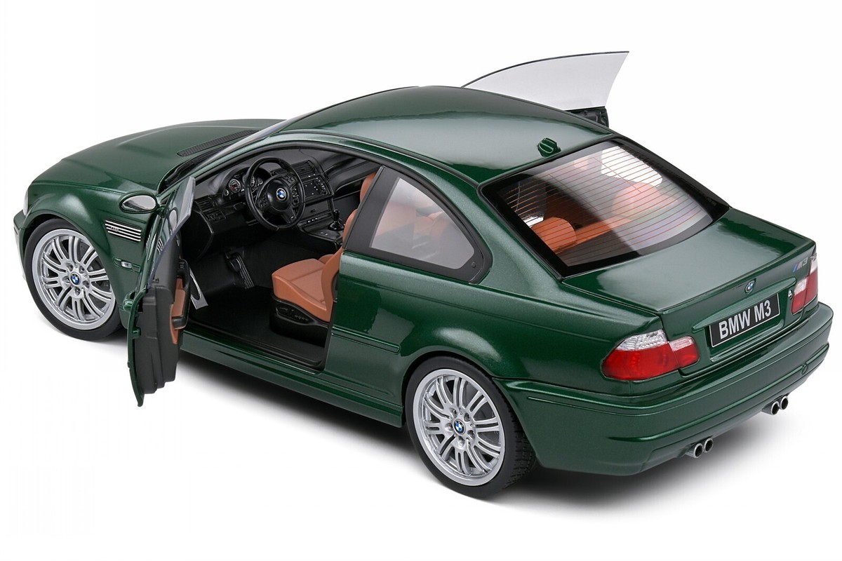 SOLIDO BMW E46 M3 COUPE – OXFORD GREEN – 2000-1/18-S1806507 | eBay