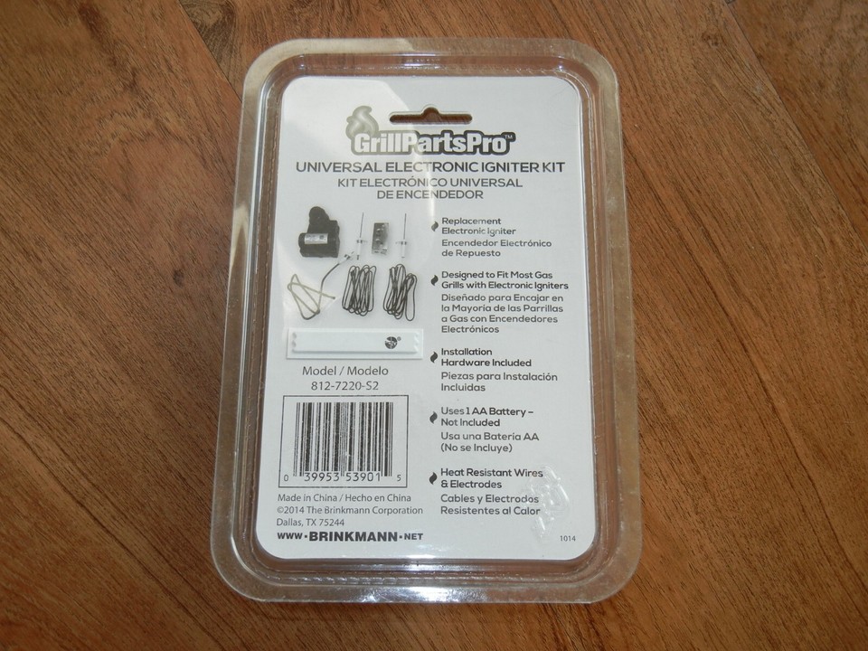 Brinkmann 8127220S2 Grill Parts Pro Universal Electronic Igniter Kit