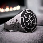 925 Sterling Silver Signet Ring, Signet of Azazel Ring Designer Handmade Ring