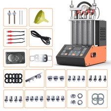 4-Cylinder Automotive GDI Ultrasonic Injector Cleaner Fuel Injector Tester Kit