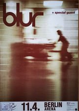 BLUR - BERLIN 1997 - orig. Concert Poster - Konzert Plakat - Din A1 - YYY