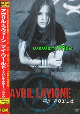 Avril Lavigne Live SEALED NEW DVD+CD(EP) ''My World'' 2003 Japan OBI JP