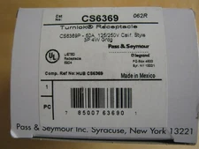 Pass and Seymour CS6369 Turnlok Receptacle 50A 125/250V 3P 4W