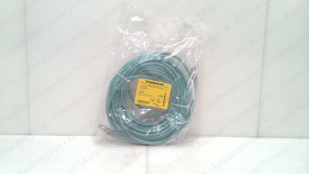 TURCK RSSD RSSD 441-15M, ETHERNET CABLE ASSEMBLY, U-04901, NEW #337770