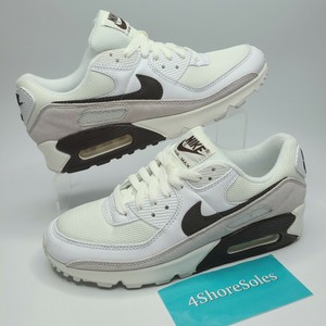 air max 90 marrom e branco