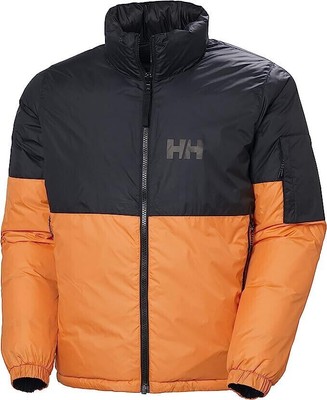 Helly Hansen $280 men reversible winter puffer Primaloft jacket 2xl black NWT