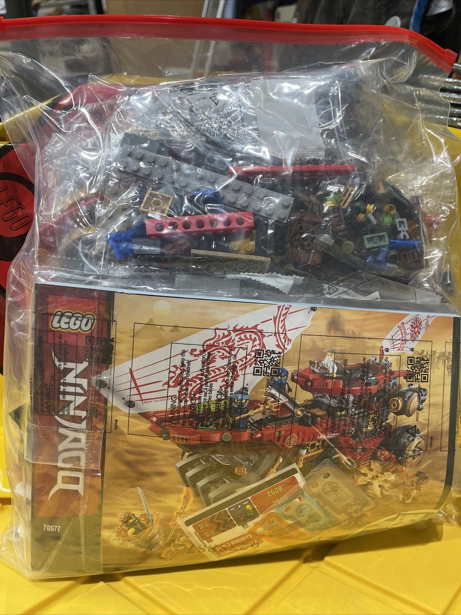 Lego Brand New Ninjago (no Box-factory sealed Bags) Set 70677 - Main Image