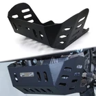 Aftermarket Fit For 1987-2018 Kawasaki KLR650 Black Aluminum Skid Plate Guard