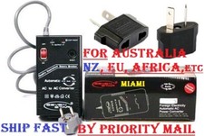 2 X AUSTRALIA, NZ 200 Watt Voltage Converter Transformer 220v to 110v Step Down