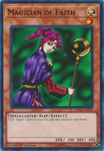 Magician of Faith - SDCL-EN019 - Common - 1st Edition x3 - Near Mint