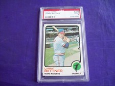1973 TOPPS #249 LARRY BIITTNER PSA 9