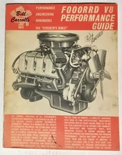 Ford Fooorrd V8 Performance Guide Book 117 Bill Carroll 1972 Acceptable Cond