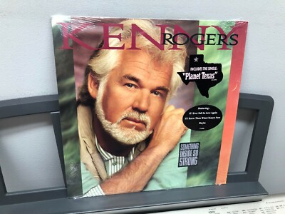 Kenny Rogers-Something Inside So Strong 12'' LP Country 1989 Shrink W/Hype NM
