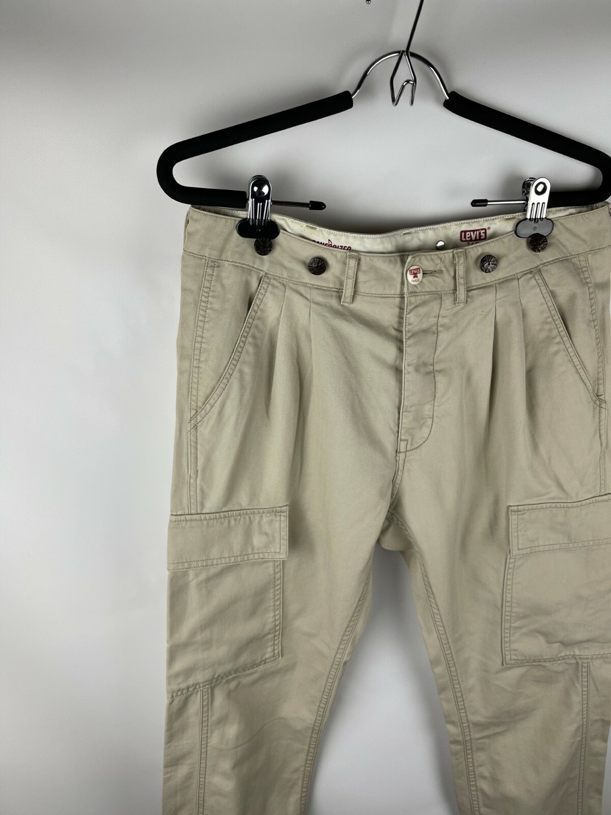 Levi's tab twills sanforized cargo pants travis scott style | eBay