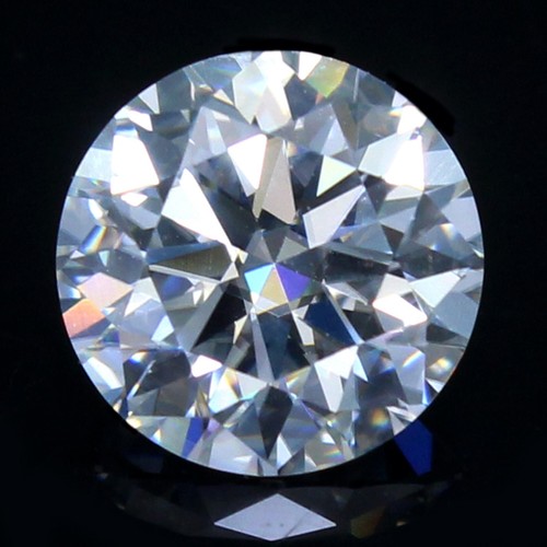 10 Diamants Ronds Naturels 1.00 CT Total - Couleur D, Clarté VVS1 - Qualité Exceptionnelle
