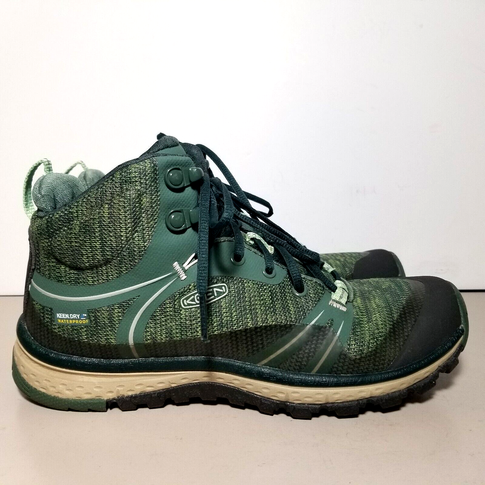 Scarponi da trekking donna Keen Terradora impermeabili verdi taglia 6 scarpa trail outdoor