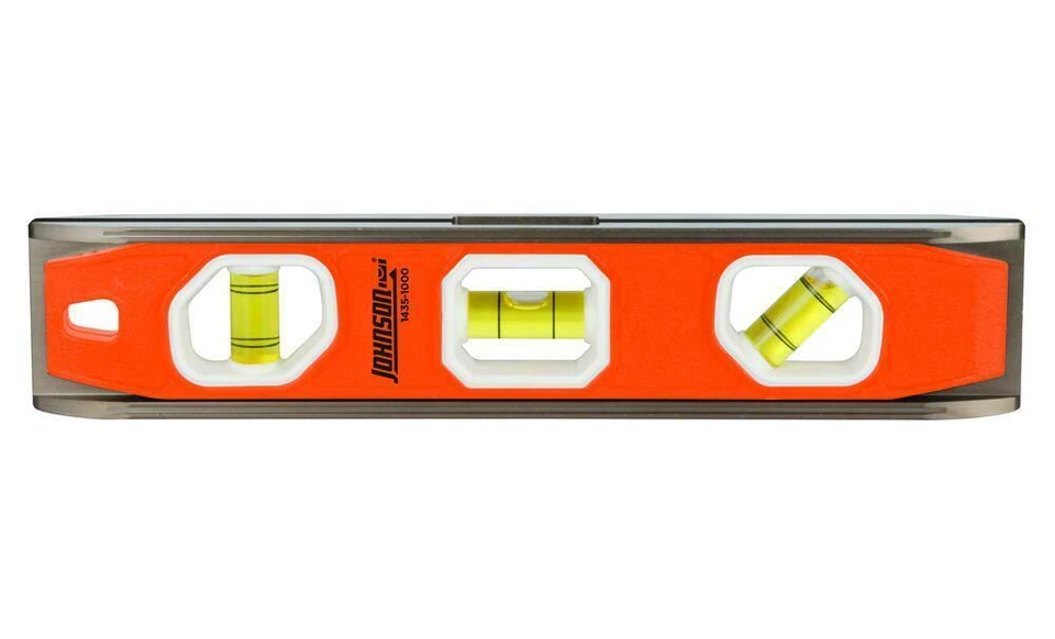 Johnson Level 1435-1000 10" EZ Read Magnetic Torpedo Level Heavy Duty - Image 2 of 4