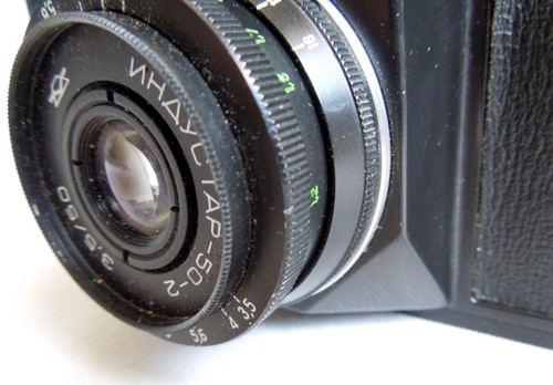 *Made in USSR* ZENIT EM 35mm Single Lens Reflex *Black Body* *FREE SHIPPING* - Picture 4 of 11