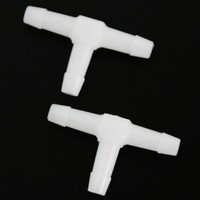 Benzinschlauchverbinder T- Form 3Mm Weiß Schlauchverbinder 2 StüCk