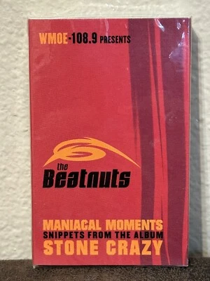 The Beatnuts ‎– Maniacal Moments Snippets From Stone Crazy SEALED PROMO CASSETTE
