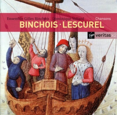 Chansons Jehan de Lescurel & Binchois / Ensemble Gilles Binchois, Vellard (2CDs)