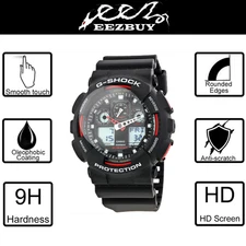 Anti Scratch Tempered Glass Screen Protector Saver For Casio G-Shock 